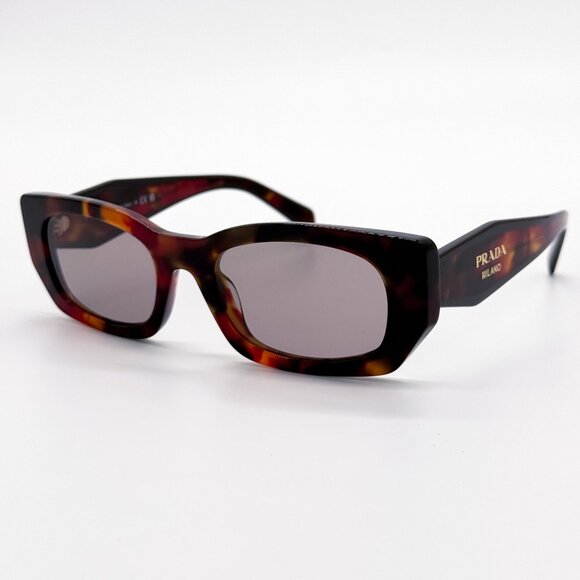 NEW PRADA PRB05S 22A20I SUNGLASSES WOMEN HAVANA EYEWEAR SPR B05 22A20I - Picture 1 of 9